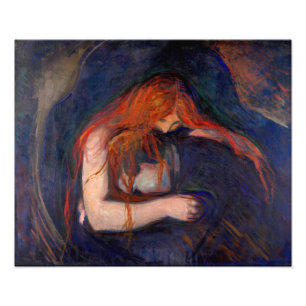 Impression Photo Edvard Munch - Vampire / Amour et douleur