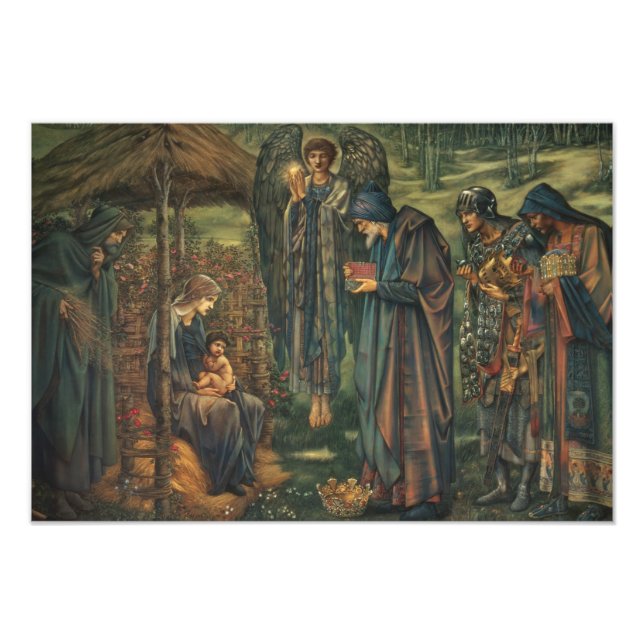 Impression Photo Edward Burne-Jones - L'étoile de Bethléem (Devant)