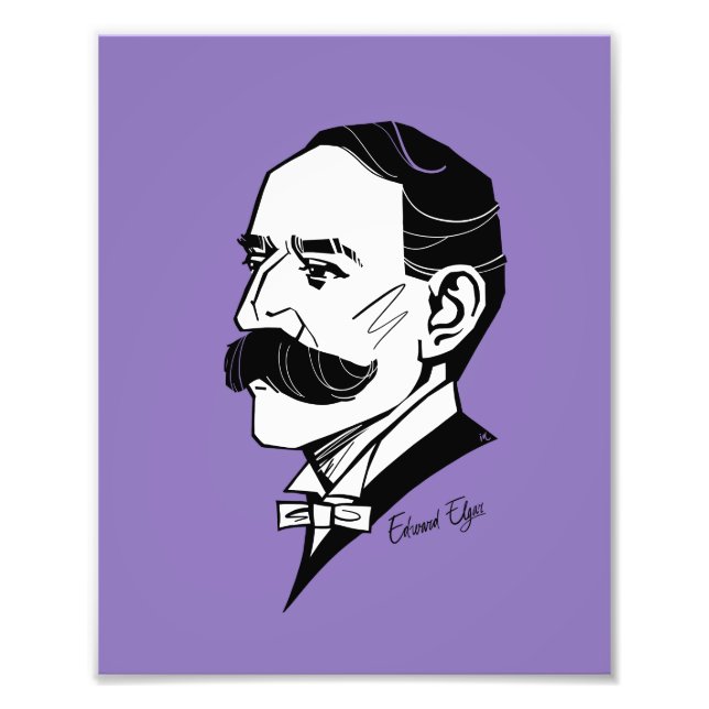 Impression Photo Edward Elgar (Devant)