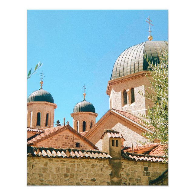 Impression Photo Église Saint-Nicolas - Kotor - Monténégro (Devant)