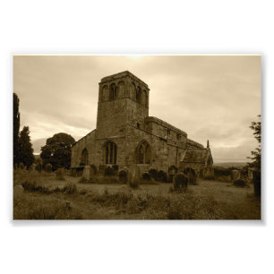 Impression Photo Église Sainte-Marie, Leake, Thirsk
