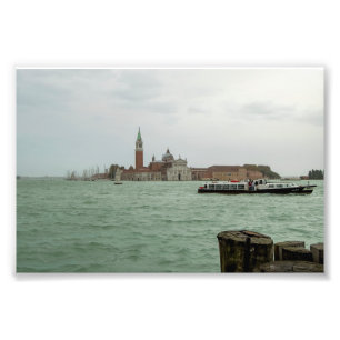 Impression Photo Église San Giorgio Maggiore & Lagune de Venise
