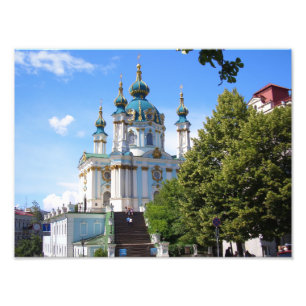 Impression Photo Eglise St Andrews, Kiev Ukraine