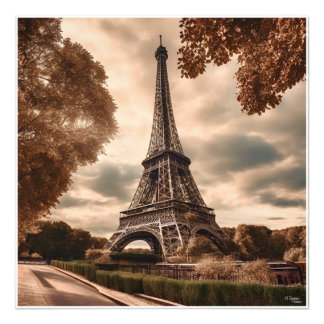 Impression Photo Eiffel 
