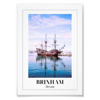 Impression Photo El Galeon, Marina de Brixham, Riviera anglaise, De