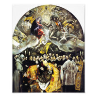 El Greco Enterrement du comte d'Orgaz Imprimer