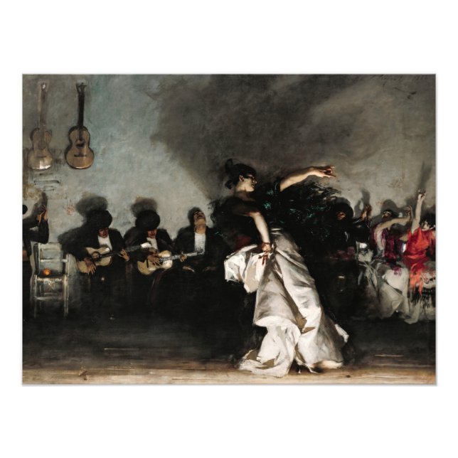 Impression Photo El Jaleo par John Singer Sargent (Devant)