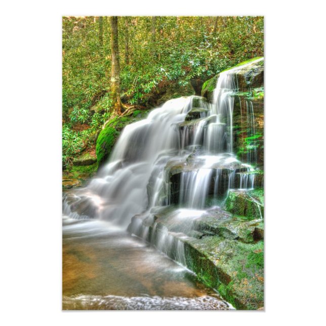 Impression Photo Elakala Falls #2 (Shays Run), Virginie-Occidentale (Devant)