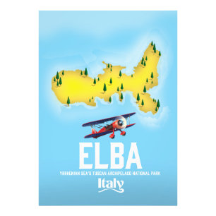 Impression Photo Elba, mer Tyrrhénienne ,Toscane ,Italie affiche de