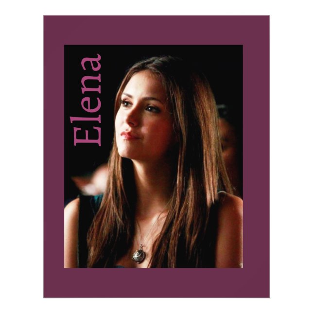 Impression Photo Elena Gilbert (Devant)
