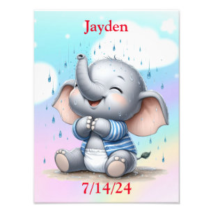 Impression Photo Eléphant bébé