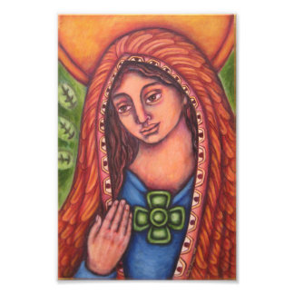 Impression Photo Elle qui vient en avion de la région de la lumière