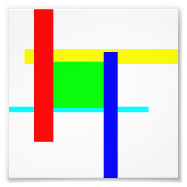 Impression Photo Embrassage coloré (Devant)