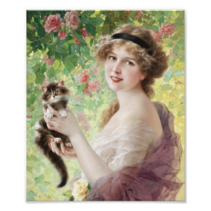 Impression Photo Emile Vernon Precious Kitten Imprimer