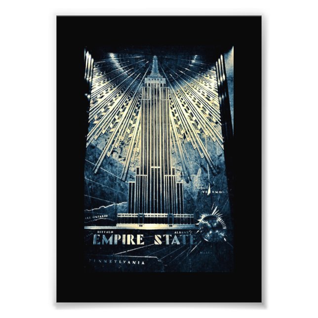 Impression Photo Empire State Building (Devant)