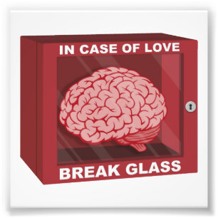 Impression Photo En Coque d'amour, casser le verre et utiliser le c