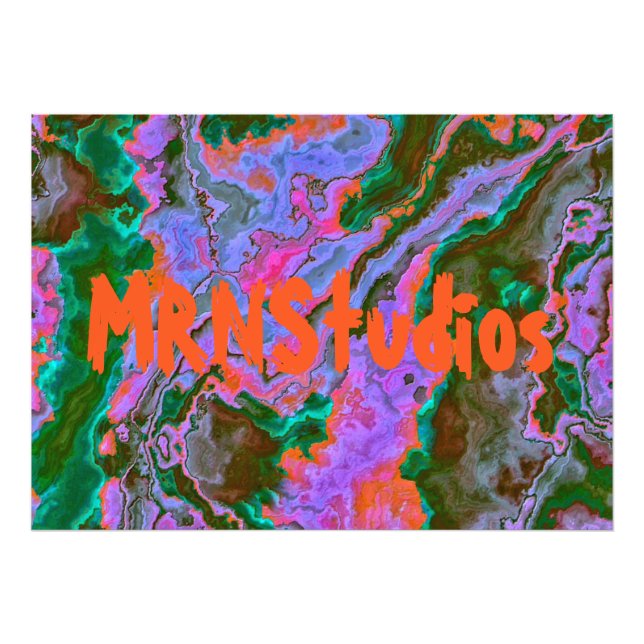 Impression photo en marbre aigre (Devant)