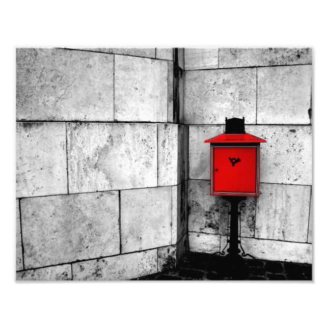 Impression photo en noir et blanc (Devant)