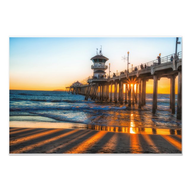 Impression Photo En Regardant Le Coucher De Soleil (Devant)