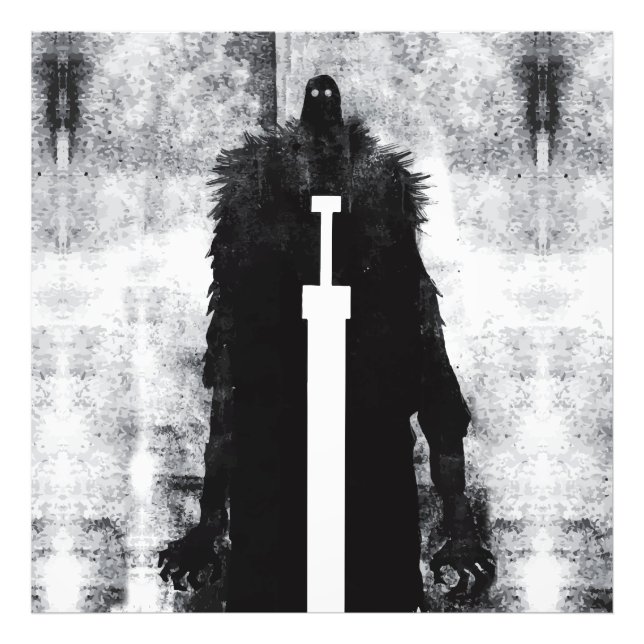 Impression Photo Encre Talking Imaginaire V02 Un chevalier de l'enf (Devant)