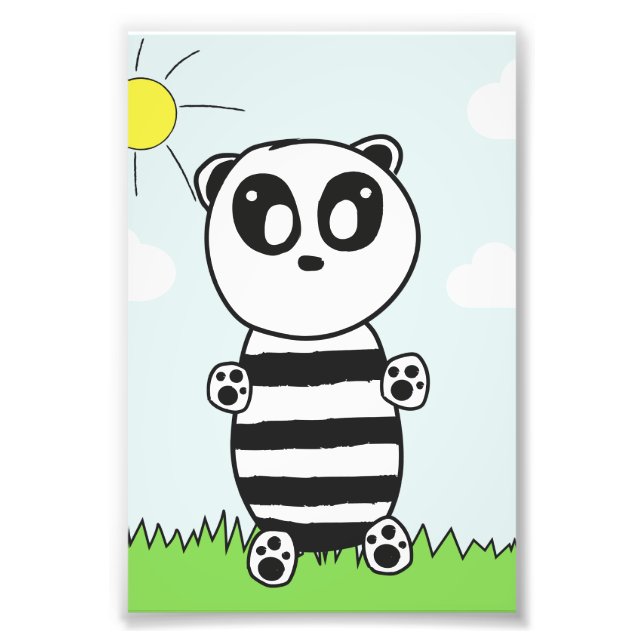 Impression Photo Enfants Panda  (Devant)