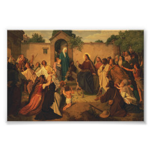 Impression Photo Entrée de Jésus-Christ à Jérusalem 