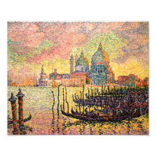 Impression Photo Entrée Grand Canal, Venise Paul Signac