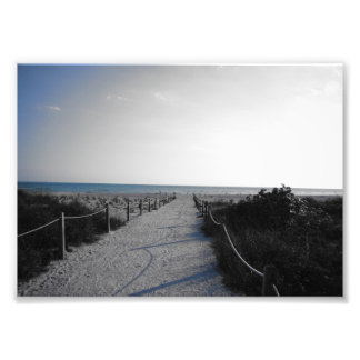 Impression Photo Entrée plage