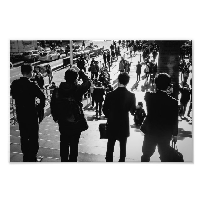 Impression Photo Entreprise : les marches rouges (Devant)