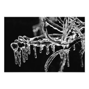 Impression Photo entrez l'hiver glacial