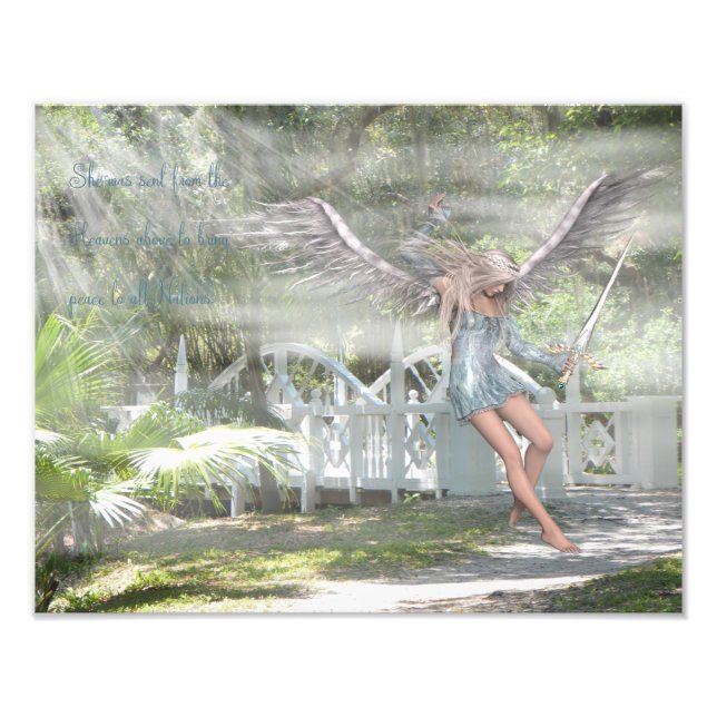 Impression Photo Envoyé du ciel (Devant)