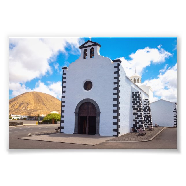 Impression Photo Ermitage de los Dolores, Lanzarote (Devant)