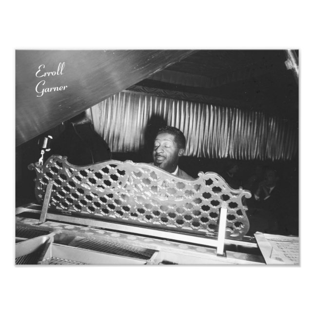 Impression Photo Erroll Garner, pianiste de jazz (Devant)