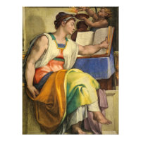 Erythraean Sibyl par Michelangelo