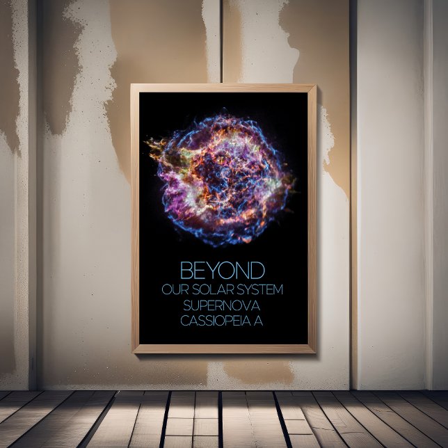 Impression Photo Espace Extérieur, Cosmos, Supernova Cassiopeia A (Créateur téléchargé)