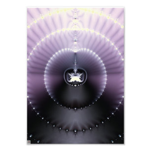 Impression Photo Espace Violet