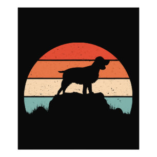 Impression Photo Espagnol à brancard anglais