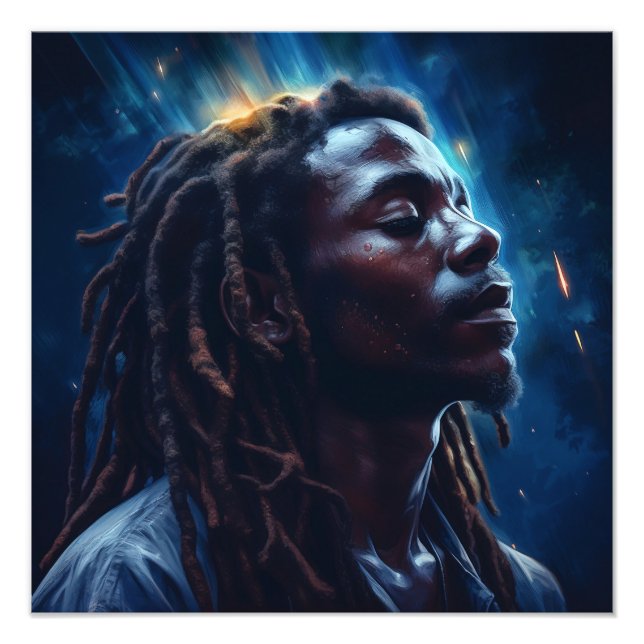 Impression Photo "Et ils étaient tous remplis du Saint-Esprit" (Devant)