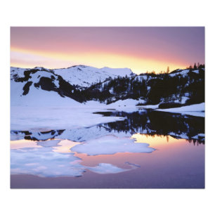 Impression Photo États-Unis, Californie, Montagnes de la Sierra Nev