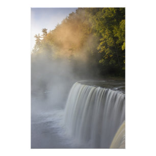 Impression Photo États-Unis, Michigan, Upper Peninsula. Lever de so