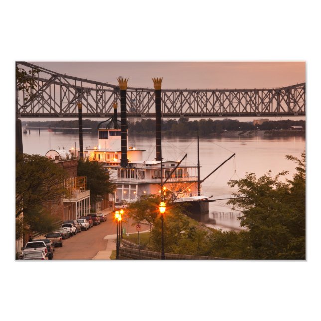 Impression Photo États-Unis, Mississippi, Natchez. Natchez Under th (Devant)
