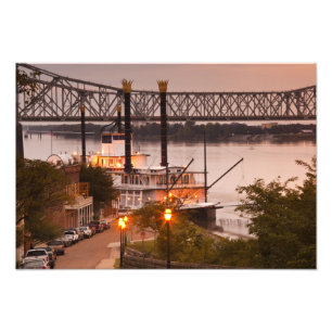 Impression Photo États-Unis, Mississippi, Natchez. Natchez Under th