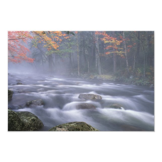 Impression Photo États-Unis, New York, Adirondacks, Big Moose River (Devant)