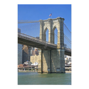 Impression Photo États-Unis, New York, New York City. Pont de Brook