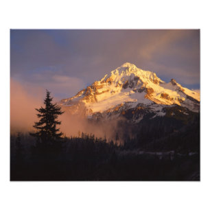 Impression Photo États-Unis, Oregon, Mt. Hood National Forest. Rou