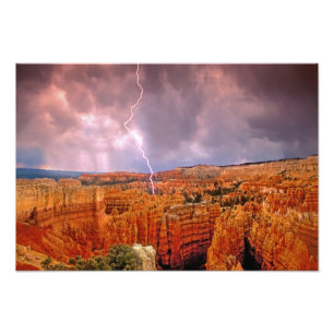 Impression Photo États-Unis, Utah, Parc national de Bryce Canyon.