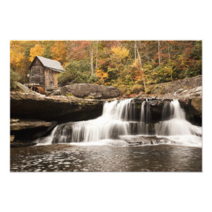 Impression Photo États-Unis, Virginie-Occidentale, Clifftop. Babcoc