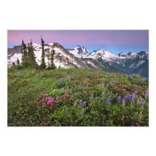 Impression Photo États-Unis, Washington, montagnes Cascade, Nord