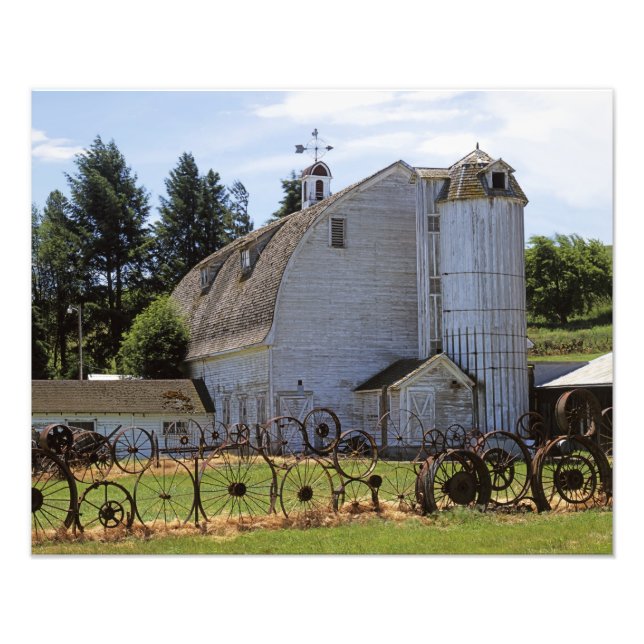 Impression Photo États-Unis, Washington, Pullman, Grange (Devant)