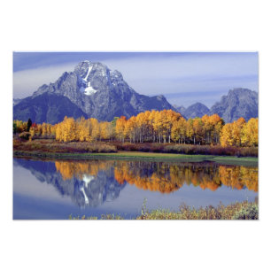 Impression Photo États-Unis, Wyoming, Parc national de Grand Teton.